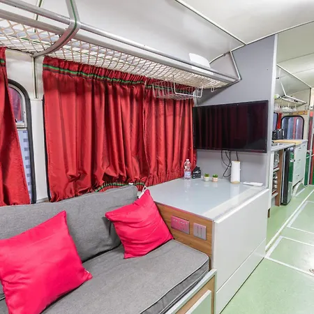 Unique Bus With Stunning Views In Ramla Bay By 360 Estates Campsite